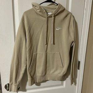 Women's Size Small Beige Nike Hoodie
